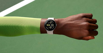 Google Pixel Watch 3 (45mm) Latest Model - Android Smartwatch, Heart Rate Tracking, Fitbit Advanced Running, Fitness Insights, 24-Hour Battery - Matte Black Aluminum Case - Obsidian Band - Wi-Fi
